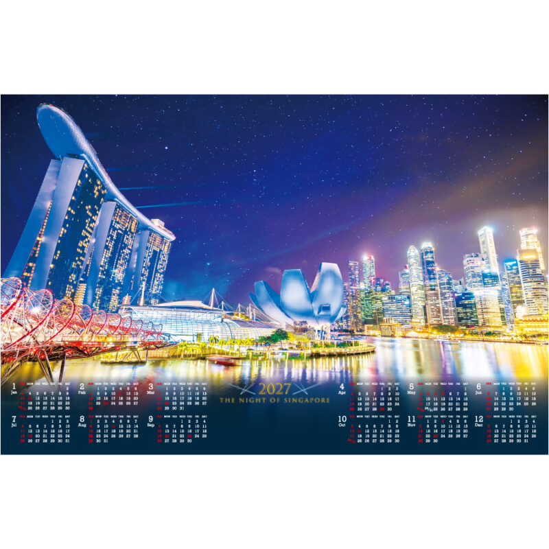 【超早割】【メタリック】海外夜景 シンガポール