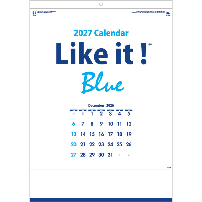 【超早割】Like it! Blue