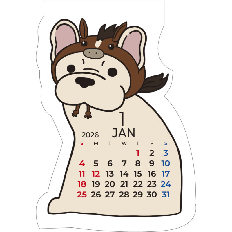 ペチャ犬カレンダー（2）