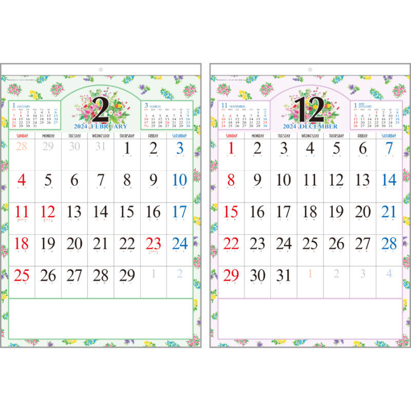 プチフラワーカレンダー（3）