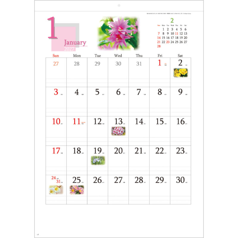 【早割】四季の花もよう（2）