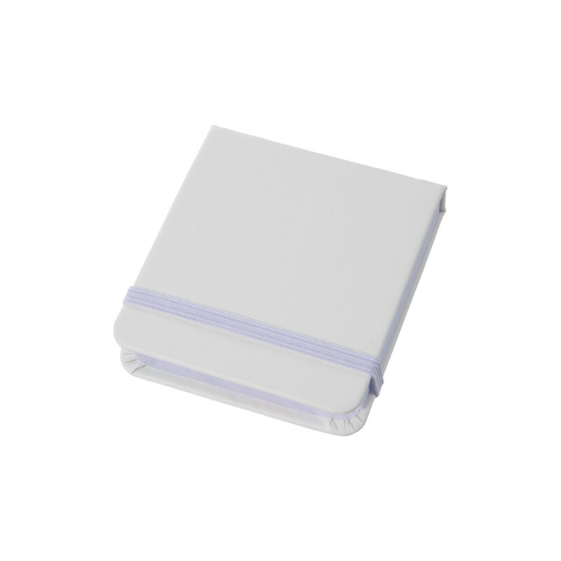 合皮カバー付箋セット(S) ホワイト