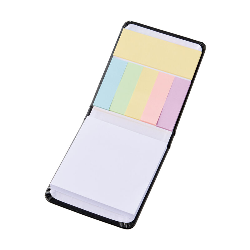 合皮カバー付箋セット(S) ホワイト（2）