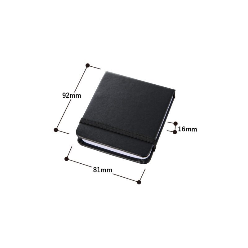 合皮カバー付箋セット(S) ホワイト（3）