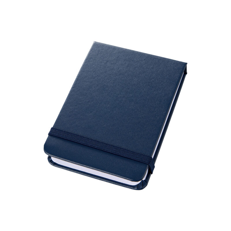 合皮カバー付箋セット(M) ネイビー