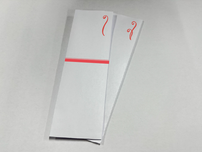ボールペンの熨斗袋と熨斗箱