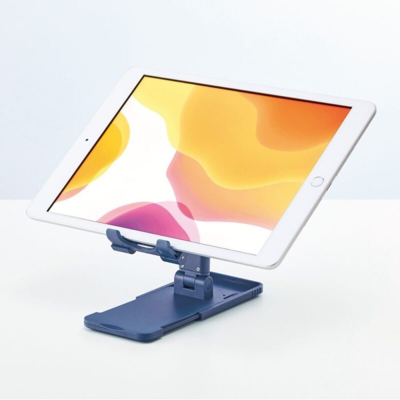 スマホ＆タブレットスタンド(ネイビー)（3）