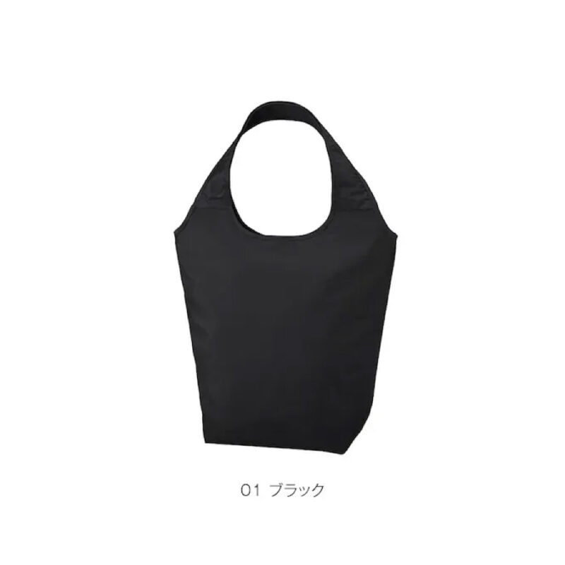 テントクロス保冷温マルシェトート(ブラック)