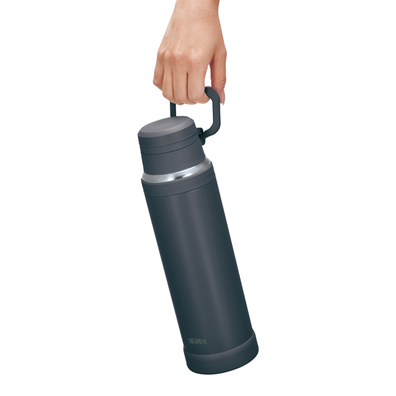 サーモス・真空断熱ハンドル付きケータイマグ(750ml) チャコール（6）