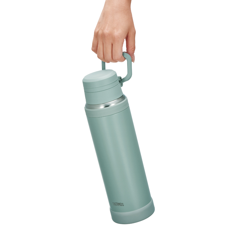 サーモス・真空断熱ハンドル付きケータイマグ(750ml) アッシュグリーン（6）