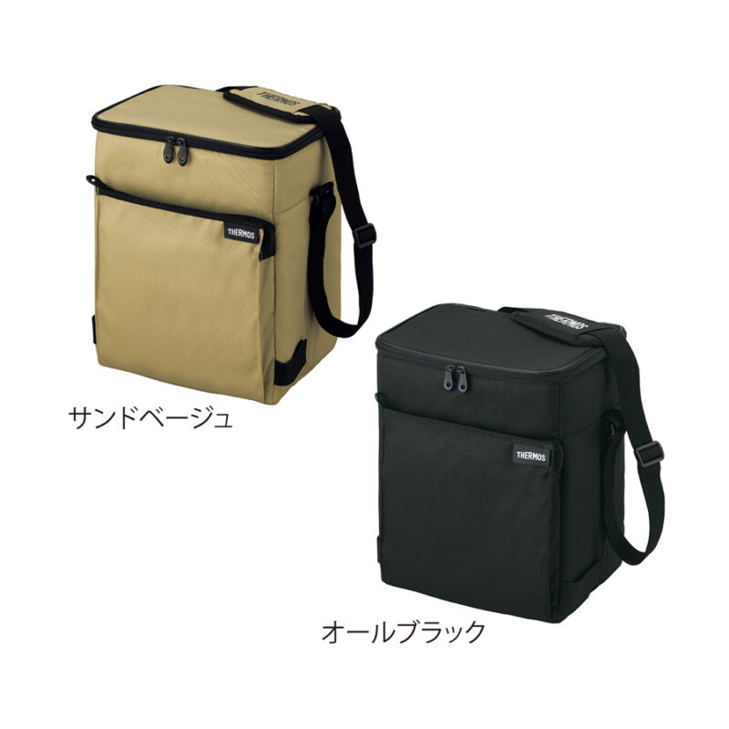サーモス・ソフトクーラー15L オールブラック（2）
