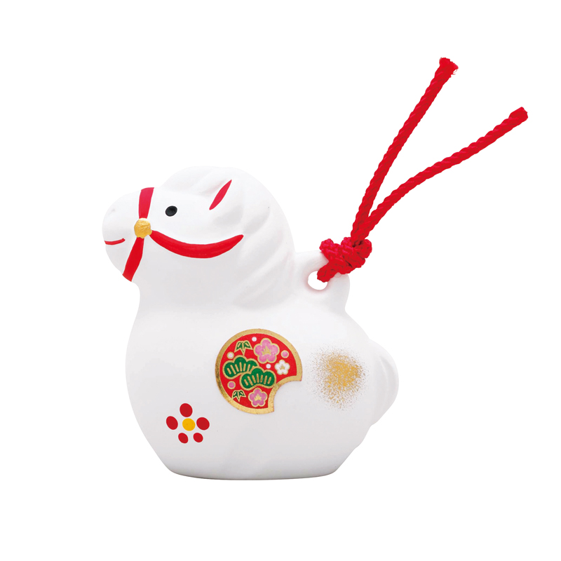 吉祥の午土鈴（小）（2）