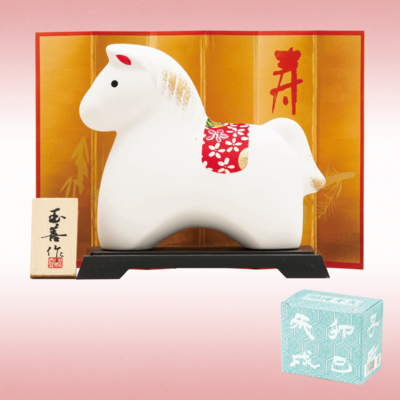 開運干支午(みやび置物 中)