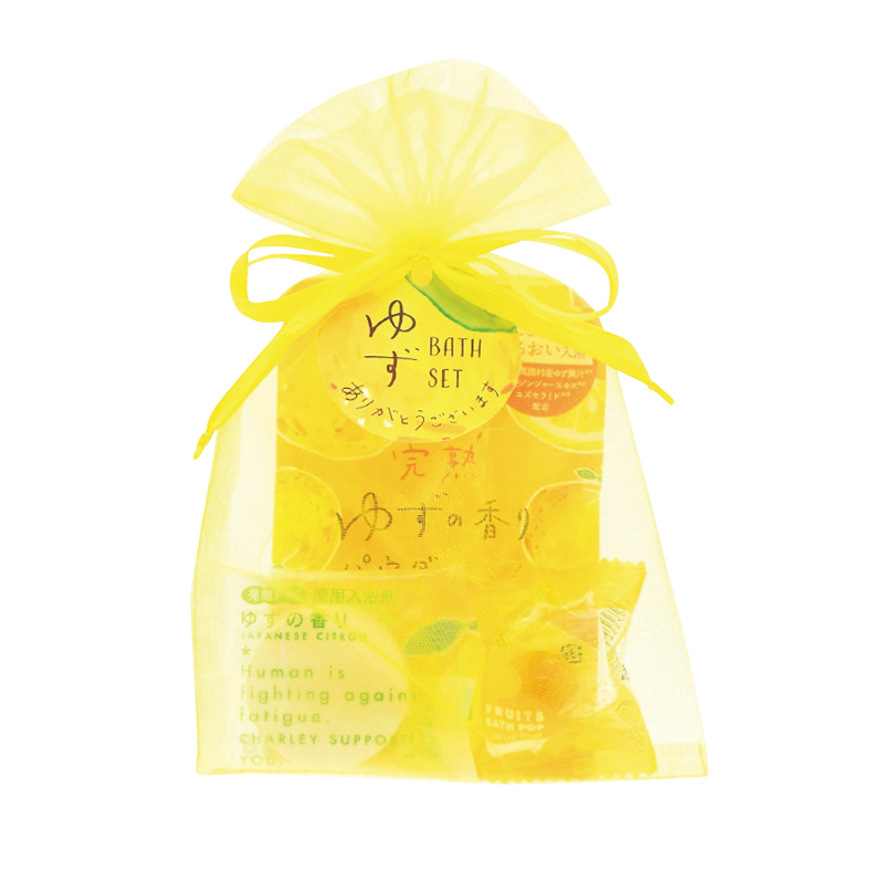 フルーツメドレーバスギフトセット（ゆず＆シトラス）（2）