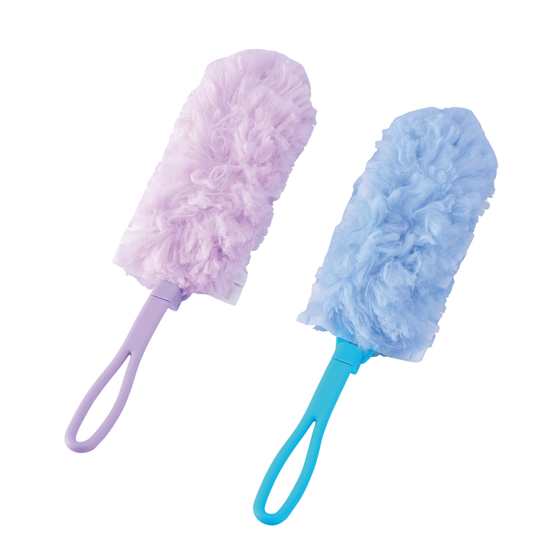 簡単折りたたみふわもこモップ