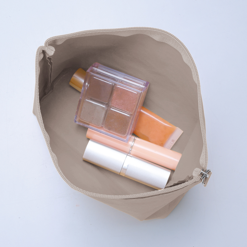 イークラフト・ウォッシャブルペーパーポーチ（グレー）（2）