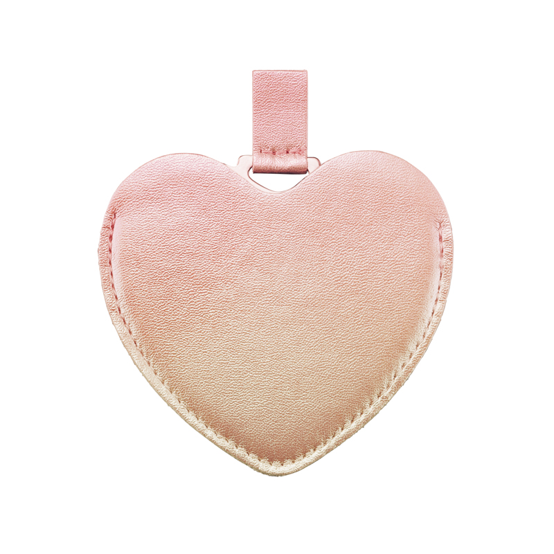 ハート型スリムプレートミラー(オーロラ)