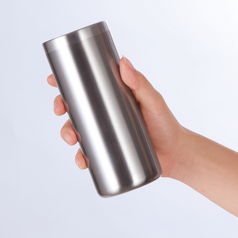 MIP ストレート真空二重構造タンブラー（シルバー）（2）