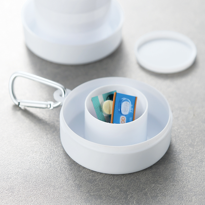 ピルケース付き折りたたみコップ（3）