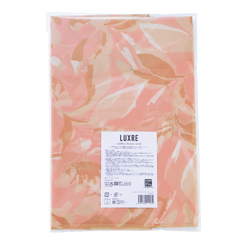 リュクレ シフォンフラワーストール（6）