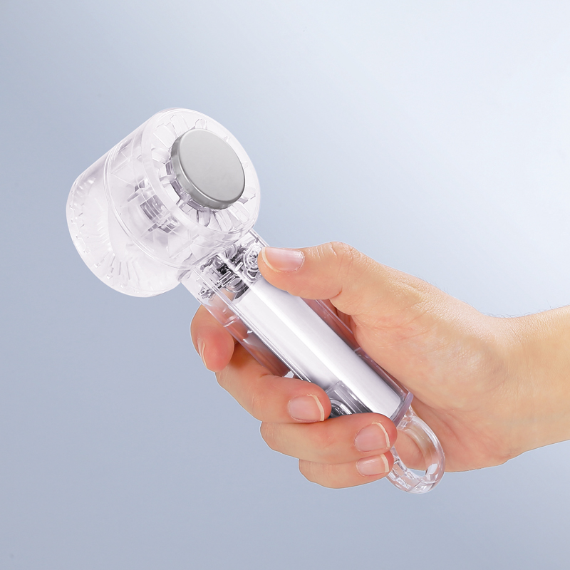 クリアペルチェハンディファン(カラビナ付き)（2）