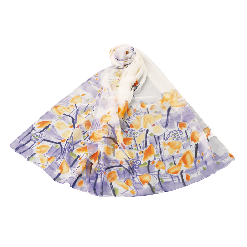 エアリーフルール シフォンストール（4）