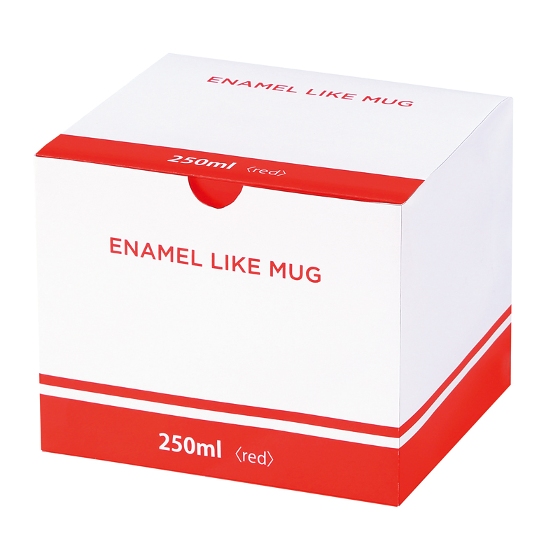 ホーローライクマグ(レッド)（5）