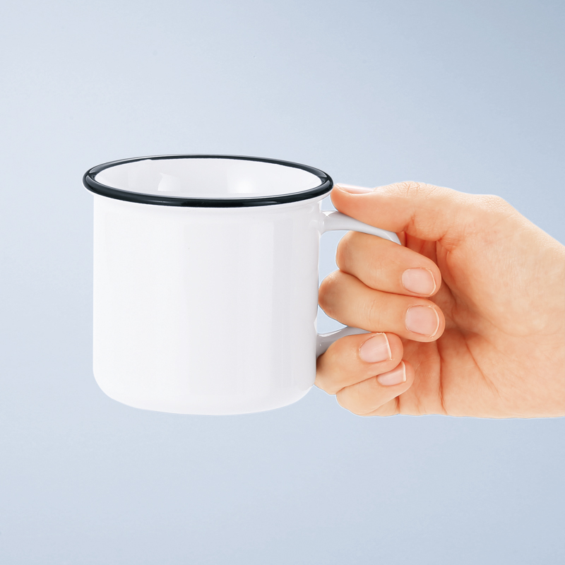 ホーローライクマグ(ブラック)（3）