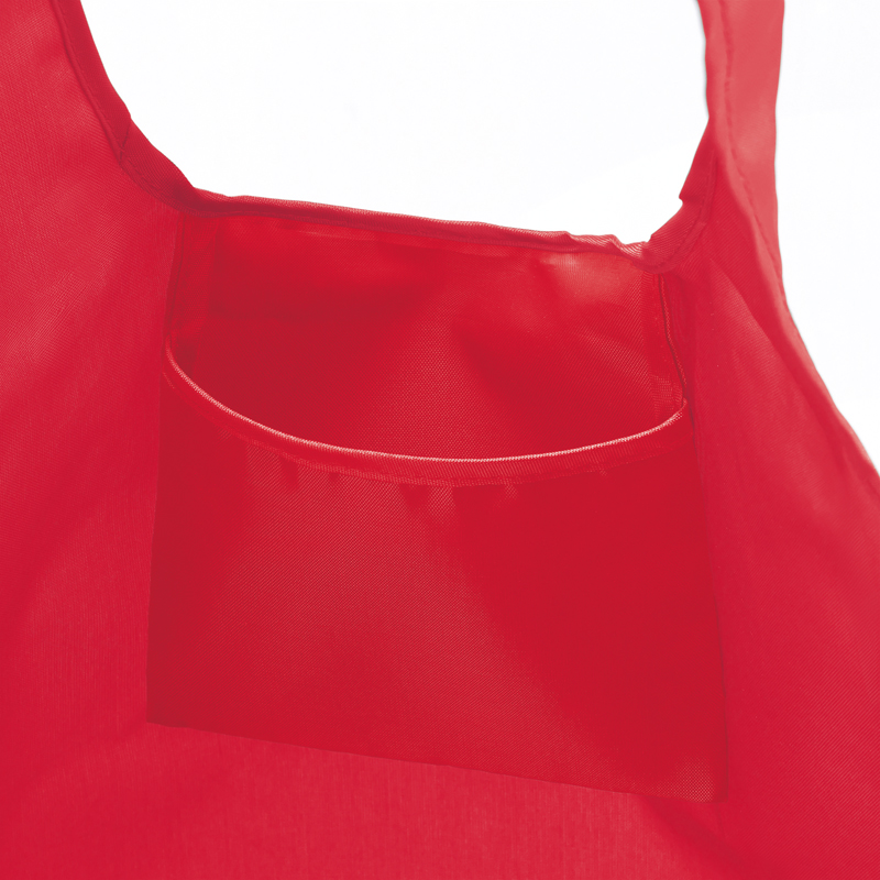 セルトナ・マチ広ラージポータブルエコバッグ(レッド)（4）