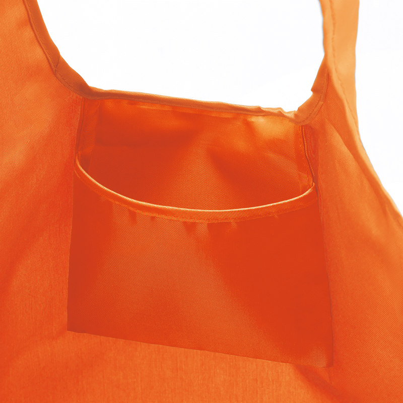 セルトナ・マチ広ラージポータブルエコバッグ(オレンジ)（4）