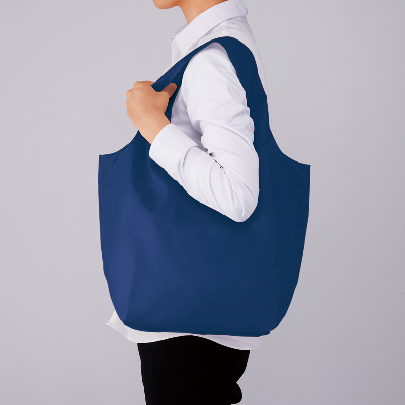 セルトナ・マチ広ラージポータブルエコバッグ(ネイビー)（3）