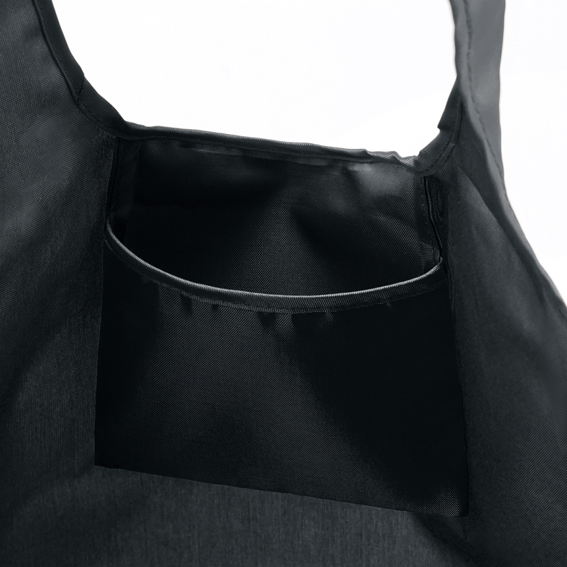 セルトナ・マチ広ラージポータブルエコバッグ(ブラック)（4）