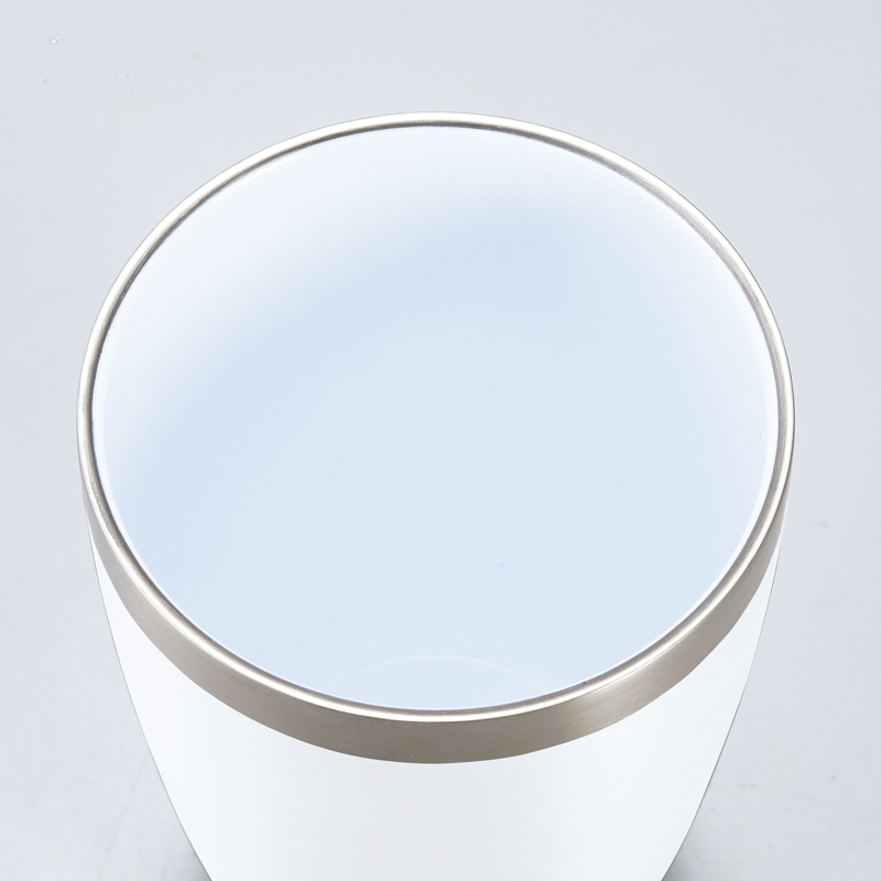 セラミック加工真空二重構造ステンレスタンブラー(ホワイト)（4）