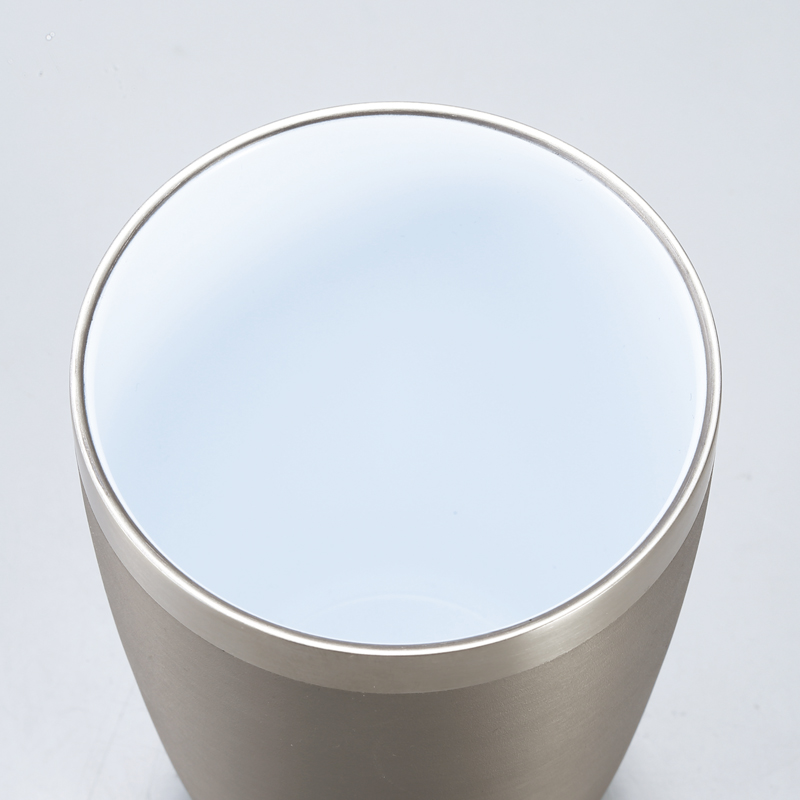 セラミック加工真空二重構造ステンレスタンブラー(シルバー)（4）