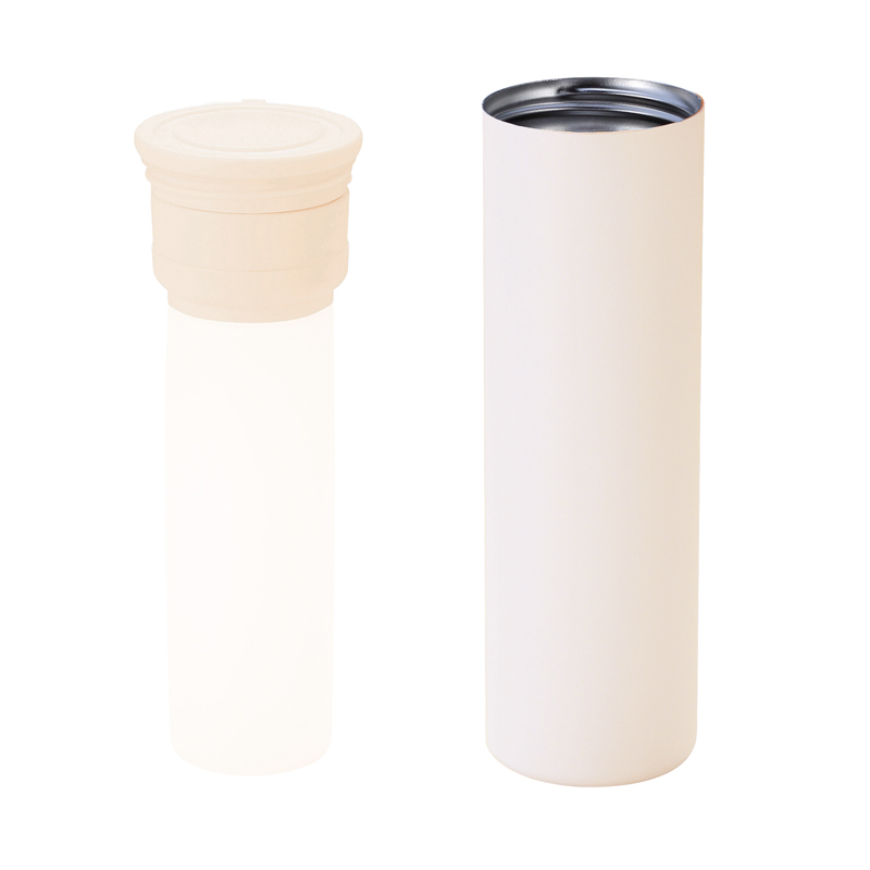 持ち運べるシリコン氷のう(ステンレスケース付き)(ナチュラル)（2）