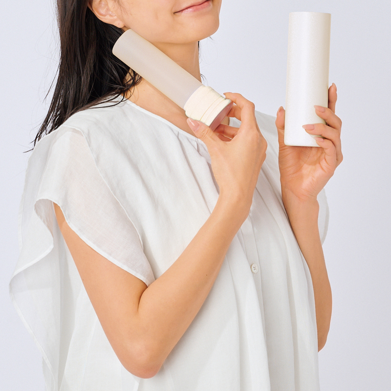 持ち運べるシリコン氷のう(ステンレスケース付き)(ナチュラル)（4）