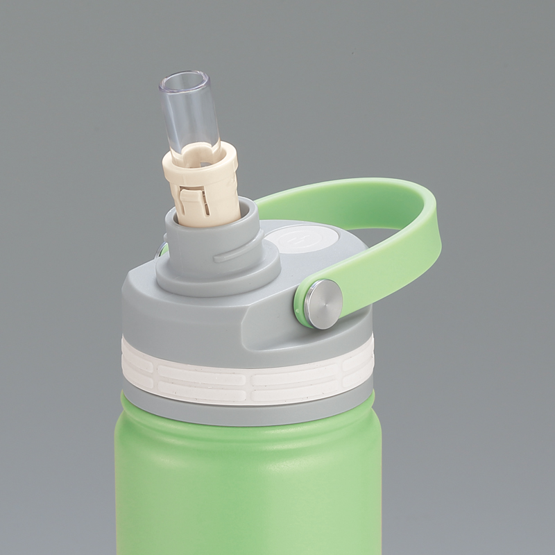 マグリッド・真空二重2WAYストローボトル500ml(グリーン)（5）