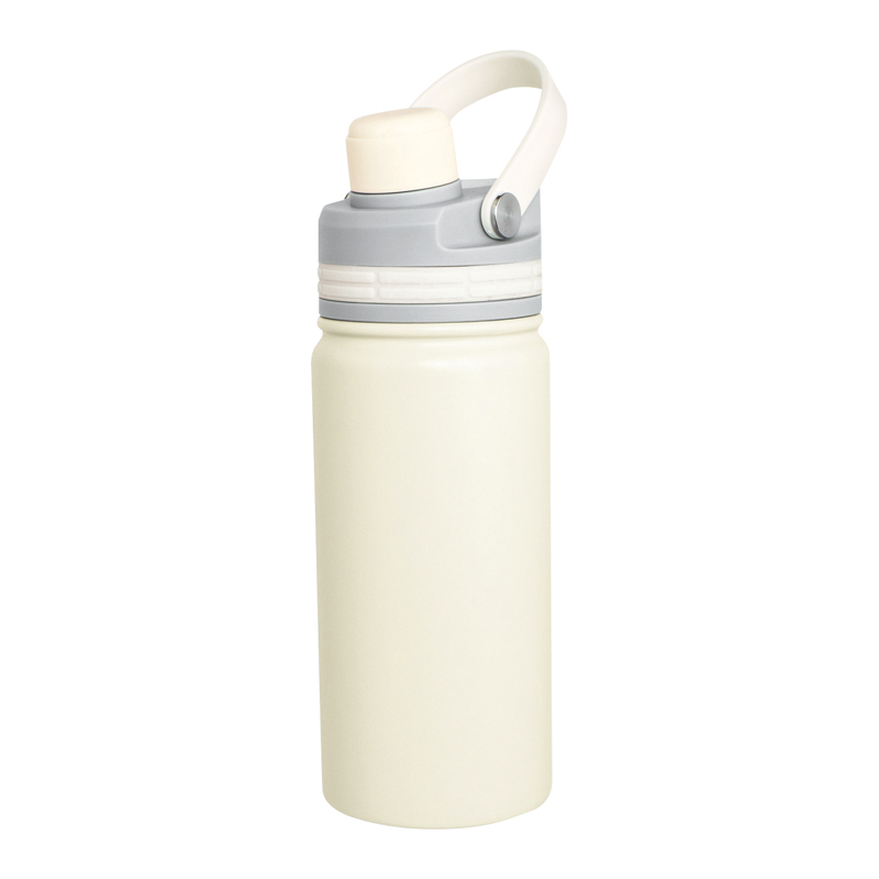マグリッド・真空二重2WAYストローボトル500ml(ホワイト)