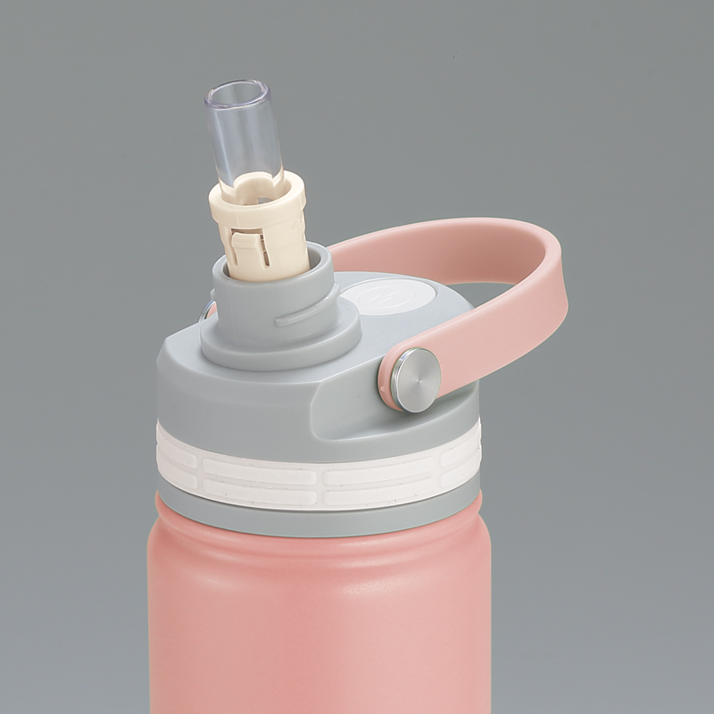 マグリッド・真空二重2WAYストローボトル700ml(ピンク)（5）