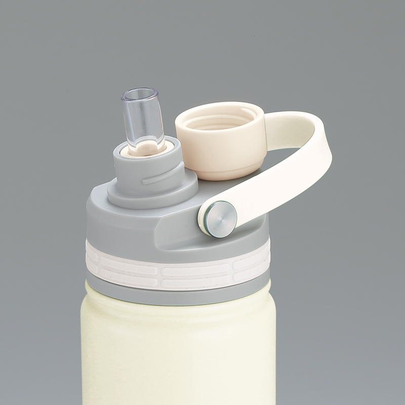 マグリッド・真空二重2WAYストローボトル700ml(ホワイト)（4）