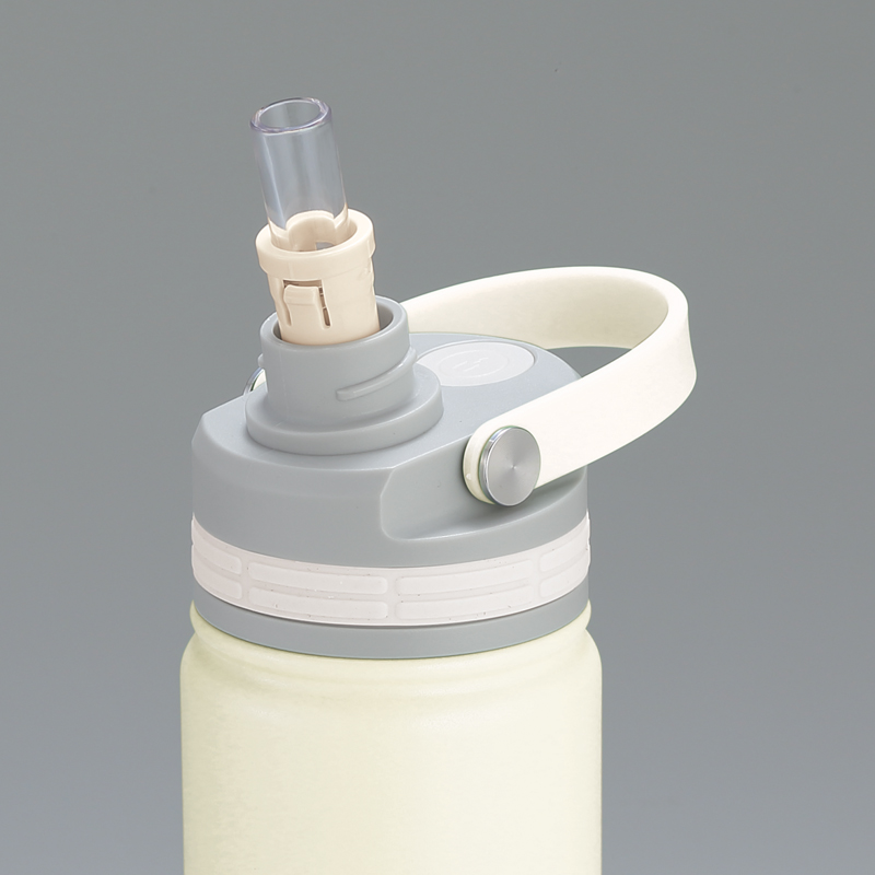 マグリッド・真空二重2WAYストローボトル700ml(ホワイト)（5）
