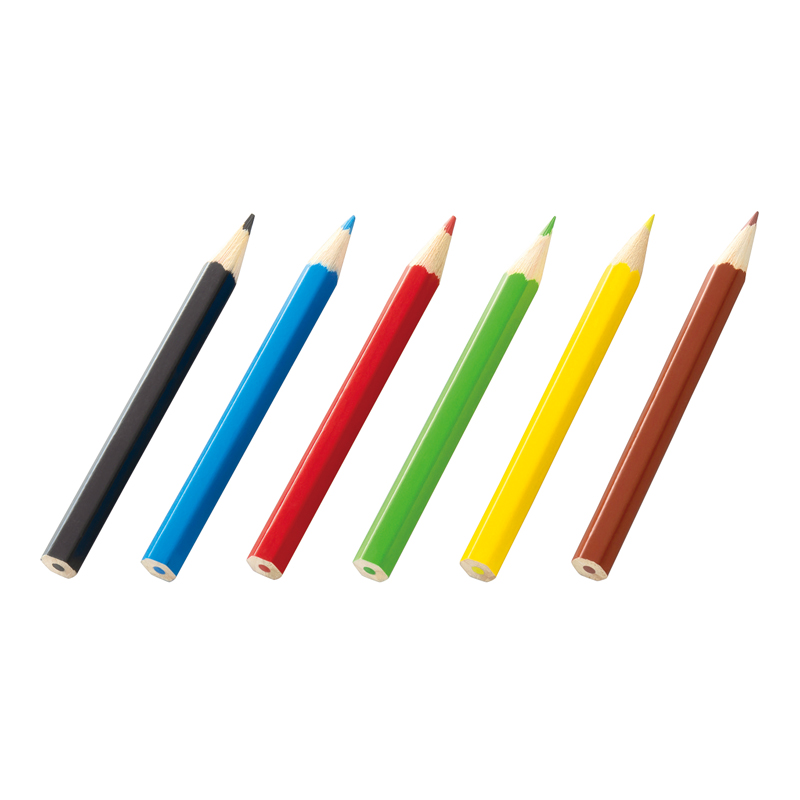 ミニ色鉛筆6本セット（4）