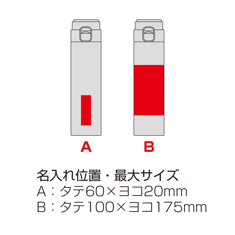 セルトナ・ワンプッシュ開閉式真空ステンレスボトル(スモークブラック)（4）