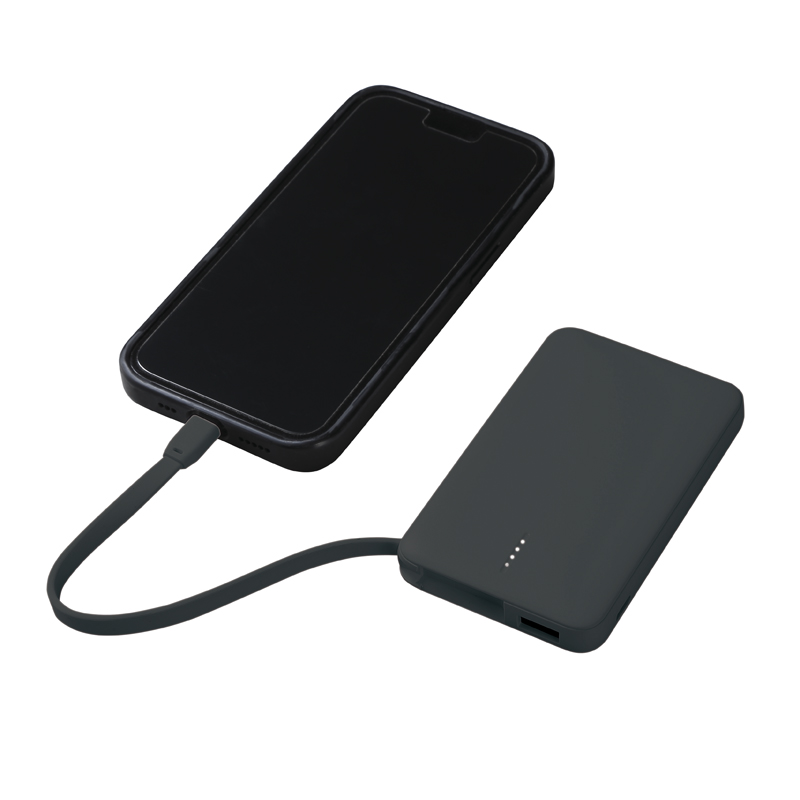 リン酸鉄急速充電モバイルバッテリー5000(ブラック)（5）