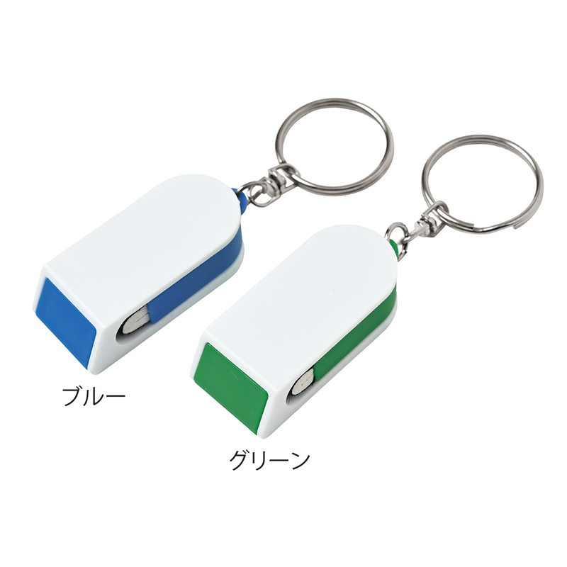 クリーナー付きスマホスタンド(キーリング付き)（2）
