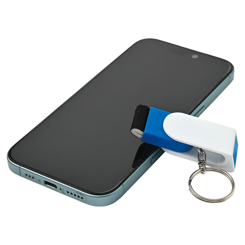 クリーナー付きスマホスタンド(キーリング付き)（5）