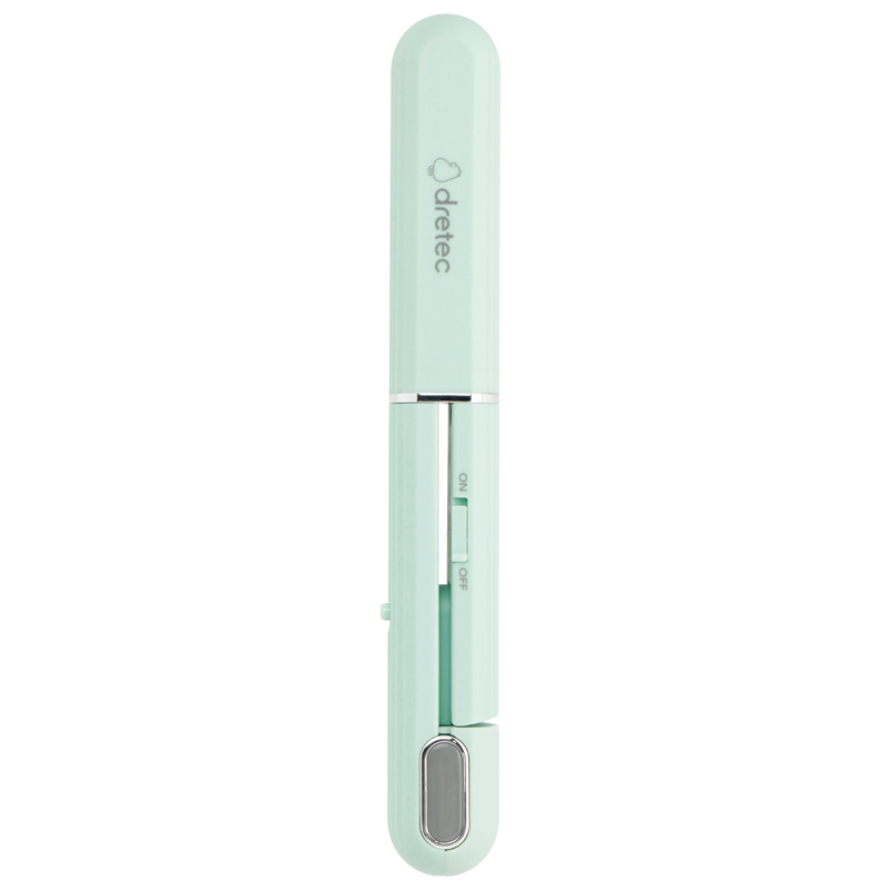 USB給電式コンパクトヘアアイロン(グリーン)（2）
