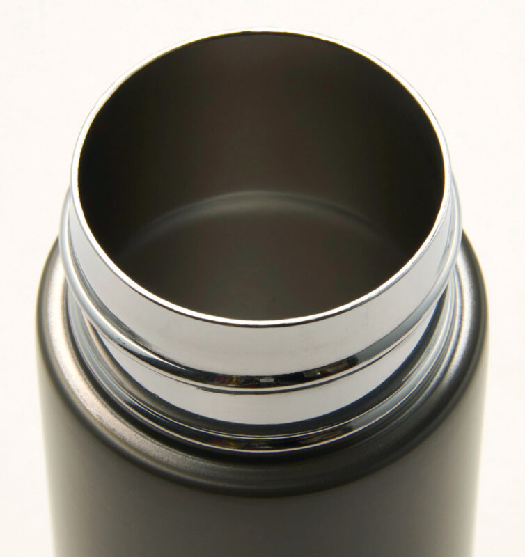 真空ステンレスサーマルスティックボトル180ml(グレー)（2）