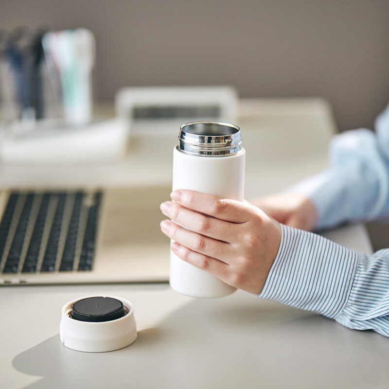 ハンドル付シームレスボトル350ml（5）