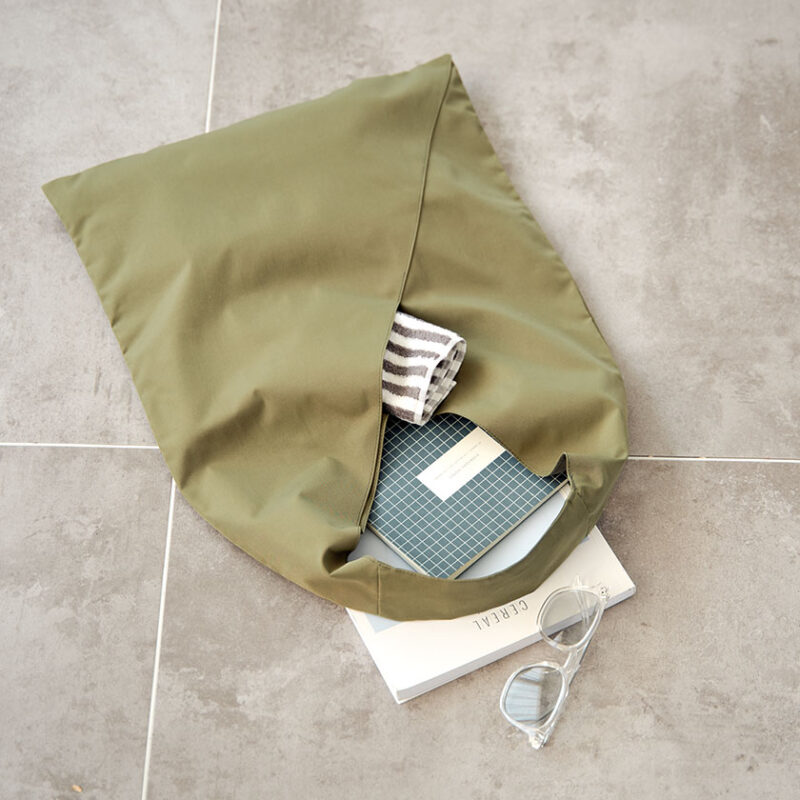 トライアングルトートバッグ(ブラック)（6）